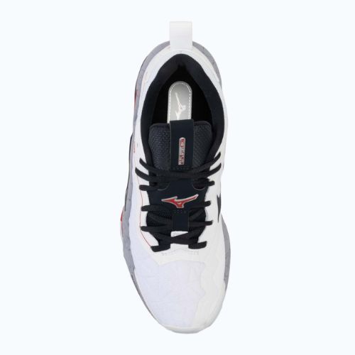 Кросівки для гандболу чоловічі Mizuno Wave Stealth Neo 2 white/salsa/black