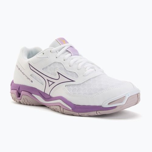 Кросівки для гандболу жіночі Mizuno Wave Phantom 3 white/patrician purple/quince