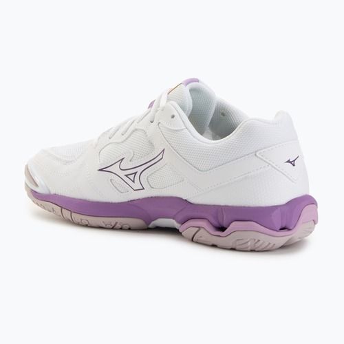 Кросівки для гандболу жіночі Mizuno Wave Phantom 3 white/patrician purple/quince