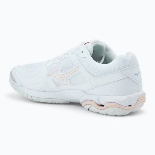 Кросівки для гандболу жіночі Mizuno Wave Phantom 3 white/aleutian/cloud pink