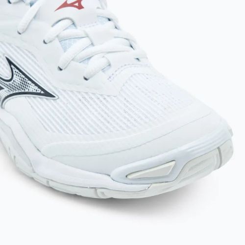 Кросівки для гандболу жіночі Mizuno Wave Stealth 6 white/aleutian/cloud pink
