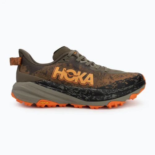 Кросівки для бігу чоловічі HOKA Speedgoat 6 anique olive/squash