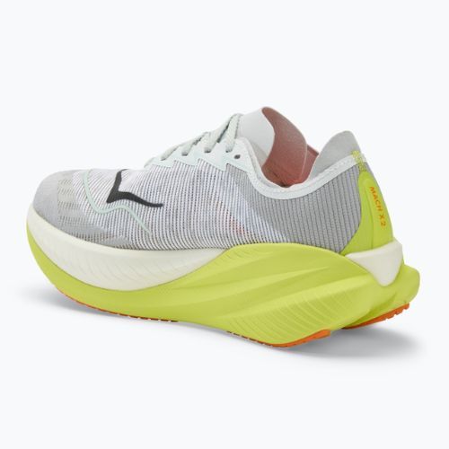 Кросівки для бігу чоловічі Hoka Mach X 2 frost/citrus