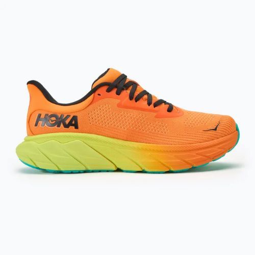 Кросівки для бігу чоловічі HOKA Arahi 7 electric tangerine/black