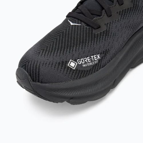 Кросівки для бігу чоловічі HOKA Clifton 9 GTX black/black