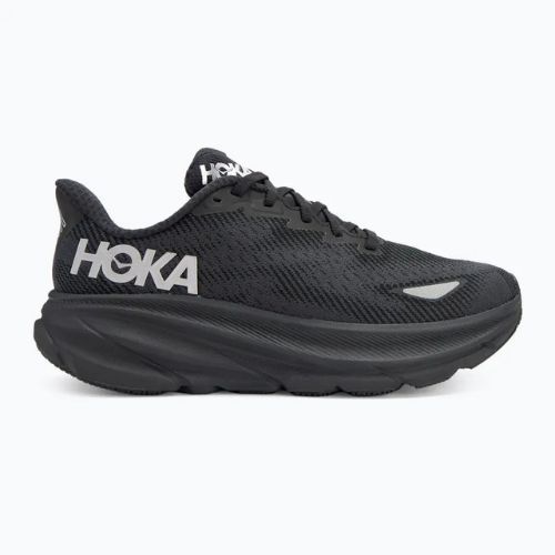Кросівки для бігу чоловічі HOKA Clifton 9 GTX black/black
