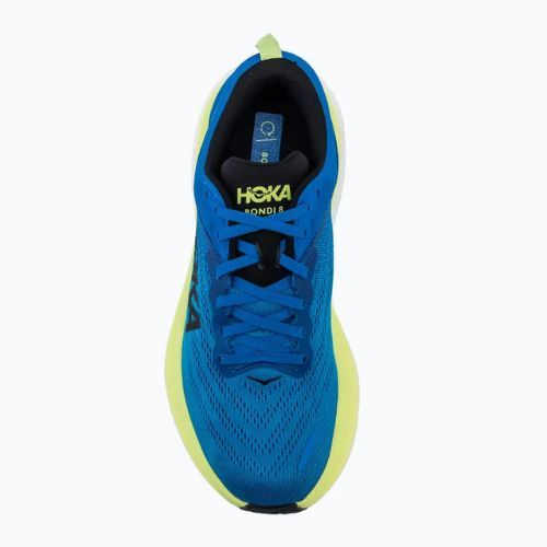 Кросівки для бігу чоловічі HOKA Bondi 8 electric cobalt/lettuce