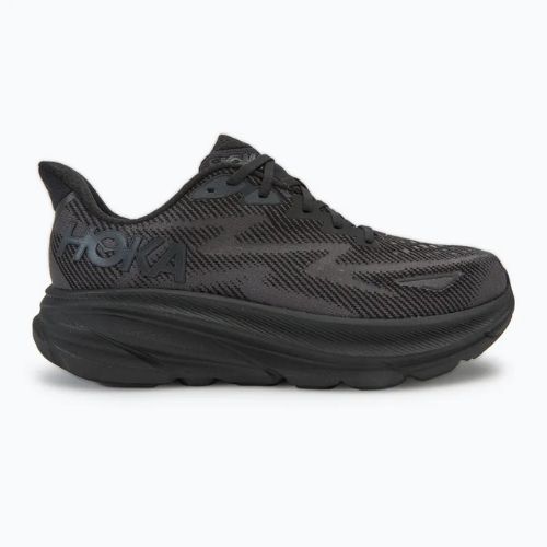 Кросівки для бігу чоловічі HOKA Clifton 9 Wide black/black