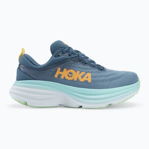 Кросівки для бігу чоловічі HOKA Bondi 8 Wide real teal/shadow