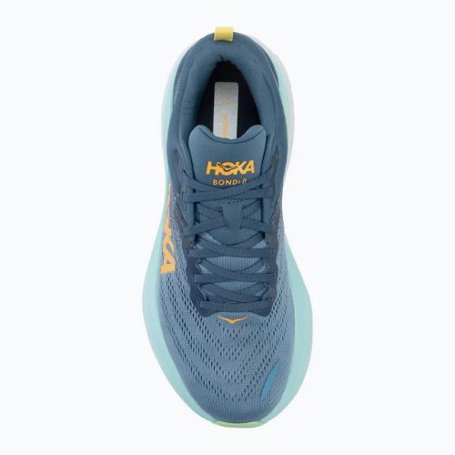 Кросівки для бігу чоловічі HOKA Bondi 8 Wide real teal/shadow