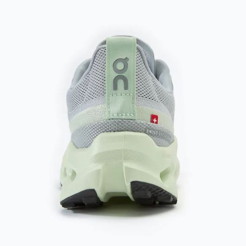 Кросівки для бігу жіночі On Cloudsurfer Trail frost/lima