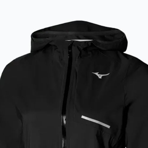 Куртка для бігу жіноча Mizuno Waterproof 20K ER black