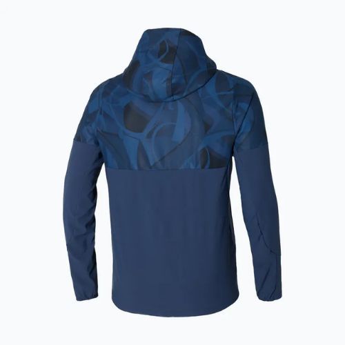 Куртка чоловіча Mizuno Paris Athlete Hooded pageant blue
