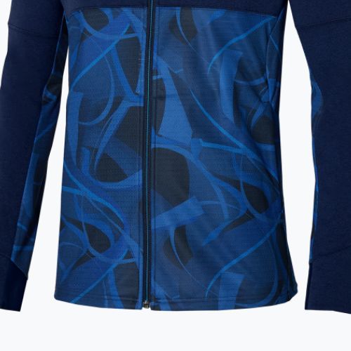 Куртка чоловіча Mizuno Paris Athlete Hybrid Warm Up navy blue