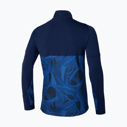Куртка чоловіча Mizuno Paris Athlete Hybrid Warm Up navy blue