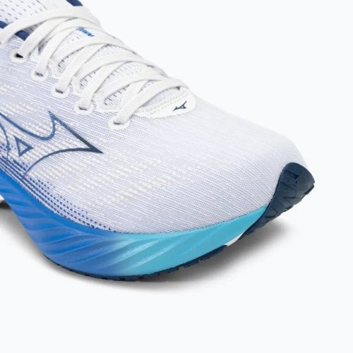Кросівки для бігу чоловічі Mizuno Wave Rider 28 white/estate blue/mugen blue