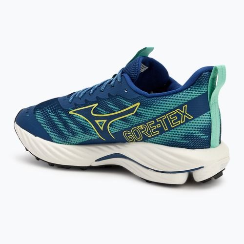 Кросівки для бігу чоловічі Mizuno Wave Rider GTX 2 estate blue/quince/dusty jade green