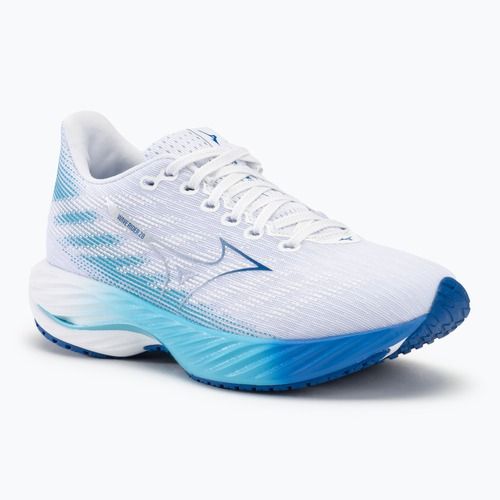 Кросівки для бігу жіночі Mizuno Wave Rider 28 white/mugen blue/river blue