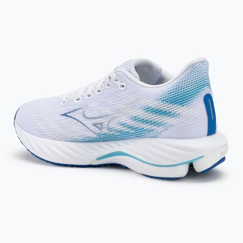 Кросівки для бігу жіночі Mizuno Wave Rider 28 white/mugen blue/river blue