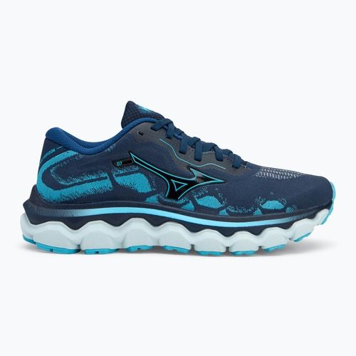 Кросівки для бігу жіночі Mizuno Wave Horizon 7 pageant blue/mercury blue/plein air
