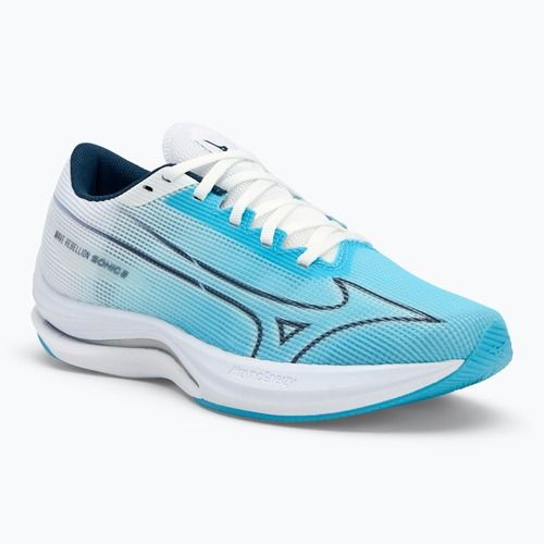 Кросівки для бігу жіночі Mizuno Wave Rebellion Sonic 2 river blue/blue wing teal/white