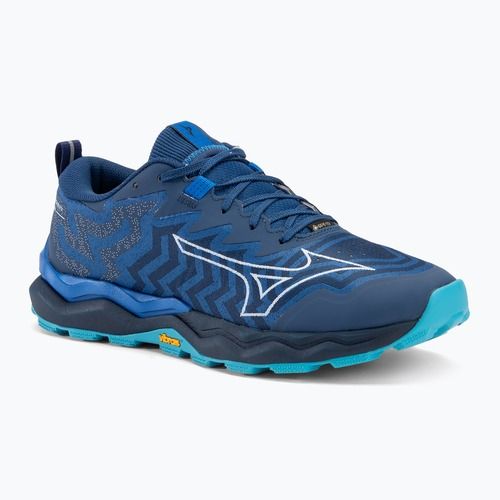 Чоловічі бігові кросівки Mizuno Wave Daichi 8 GTX classic blue/ white/ pageant blue