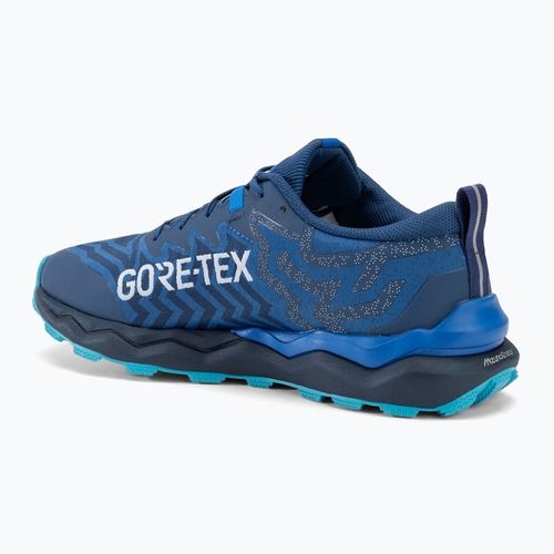 Чоловічі бігові кросівки Mizuno Wave Daichi 8 GTX classic blue/ white/ pageant blue