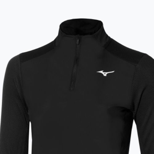 Кофта для бігу жіноча Mizuno Hybrid black