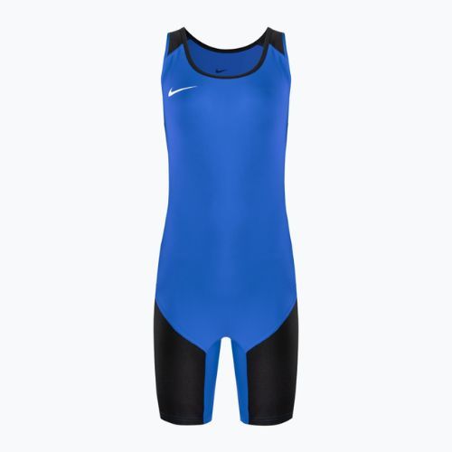 Чоловічий борцівський трико Nike Weightlifting Singlet royal/black
