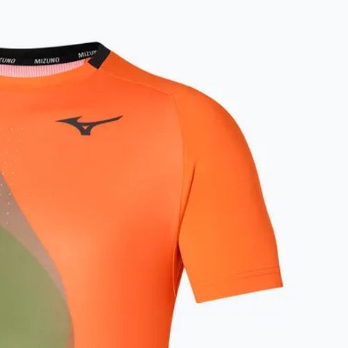 Футболка тенісна чоловіча Mizuno Release Shadow Tee vibrant orange