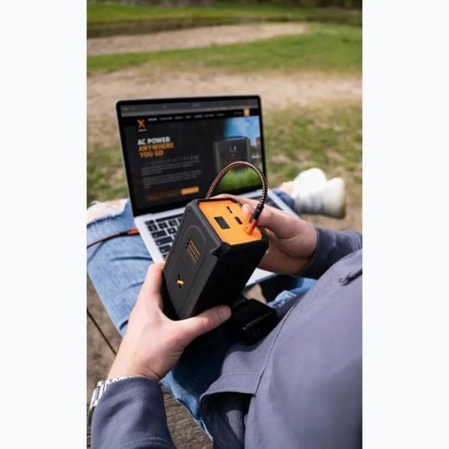 Повербанк Xtorm Socket 25600 мАг 70W чорний/помаранчевий