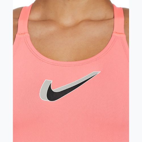 Жіночий злитий купальник Nike Hydrastrong 3D Swoosh Fastback hot punch