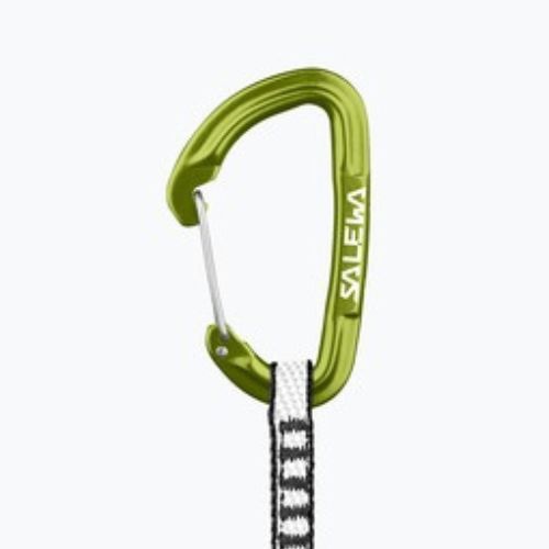 Відтяжка для скелелазіння Salewa Expr Set Dyn Hot G3 Wire/Wire fluo green