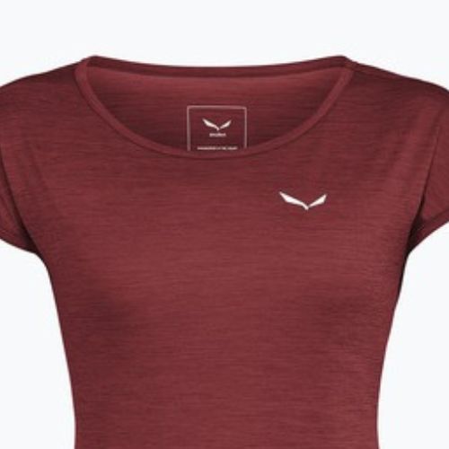 Футболка жіноча Salewa Puez Melange Dry syrah melange