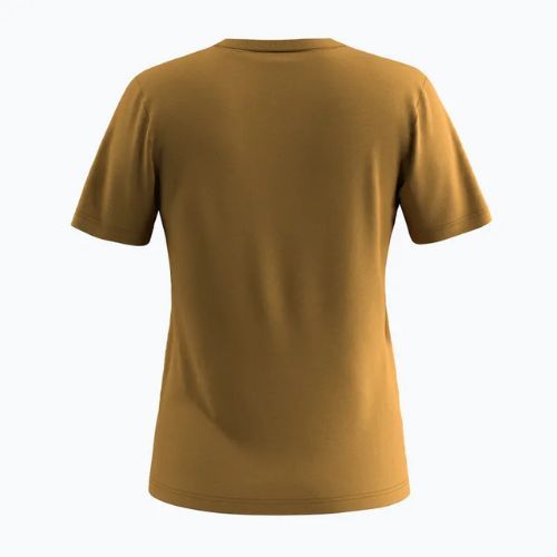 Футболка жіноча Salewa Solid Dry golden brown new logo