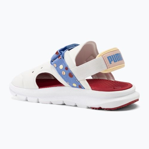 Сандалі дитячі PUMA Evolve Summer Camp AC PS warm white/blue skies/chamomile