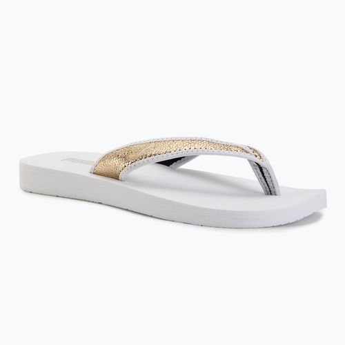 Шльопанці жіночі PUMA Sandy Flip Metallic Shine puma white/puma gold