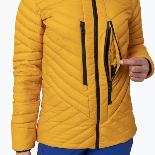 Жіночий пуховик Salewa Ortles Hyb Rds Dwn gold