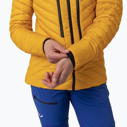 Жіночий пуховик Salewa Ortles Hyb Rds Dwn gold