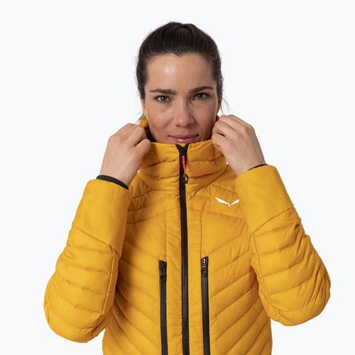 Жіночий пуховик Salewa Ortles Hyb Rds Dwn gold