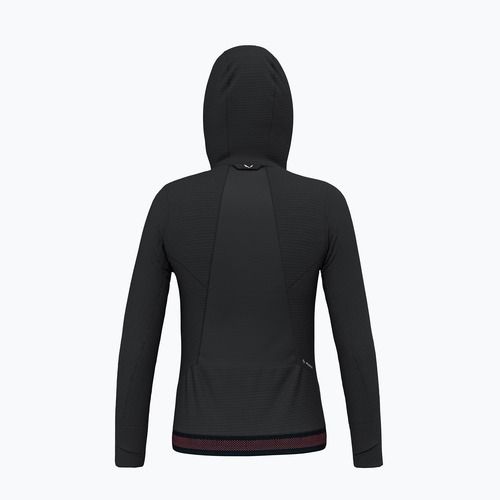 Жіночий трекінговий світшот Salewa Pedroc PL Hooded black out