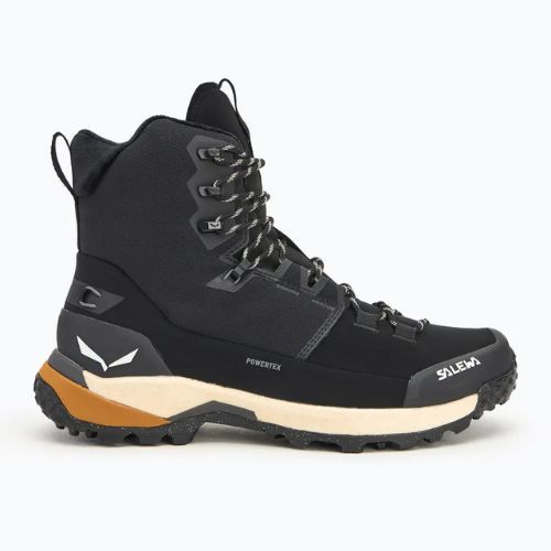 Черевики трекінгові чоловічі Salewa Puez Winter Mid Ptx black / black
