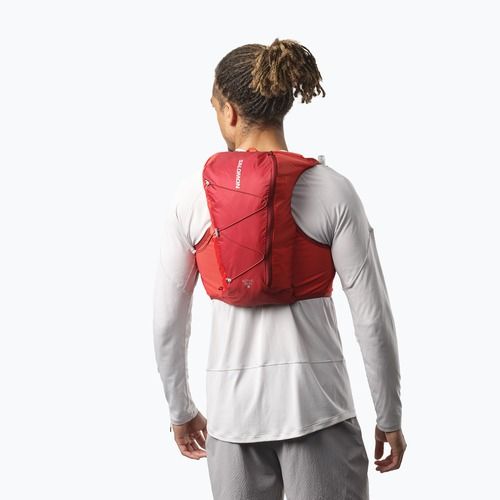 Жилет для бігу Salomon Active Skin 8 set red dahlia/high risk