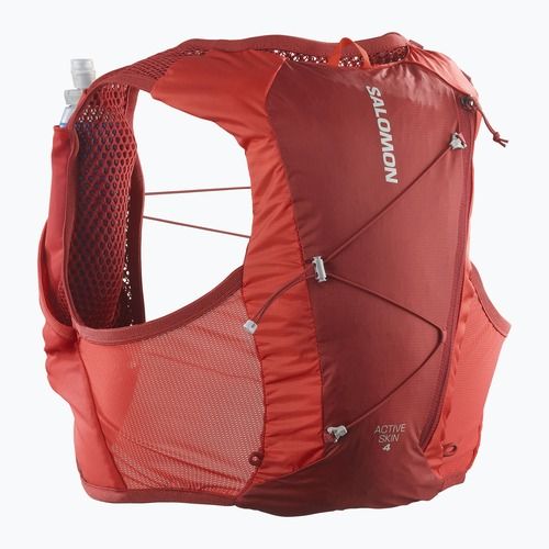 Жилет для бігу Salomon Active Skin 4 set red dahlia/high risk