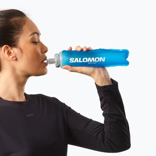 Пляшка Salomon Soft Flask 500 ml/17 oz Ultra clear blue