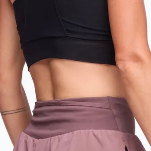 Шорти для бігу жіночі HOKA Glide 4" smokey quartz