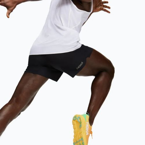 Шорти для бігу чоловічі HOKA Glide With Brief 5" black