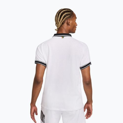 Футболка поло тенісна чоловіча Nike Court Heritage Polo white/black