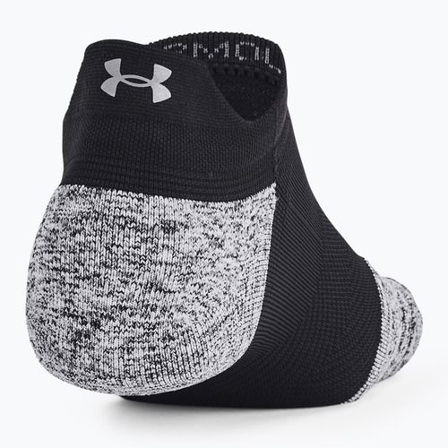 Шкарпетки для бігу Under Armour Dry Run Cushion No Show 3 пари black/pitch gray/reflective