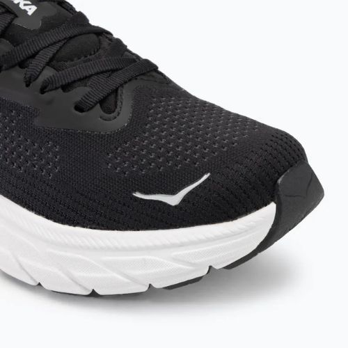 Кросівки для бігу жіночі HOKA Arahi 7 black/white